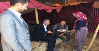 Başkan Keskinden 2 Bin 700 Rakımlı Yaylalara Bayram Ziyareti