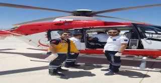 Ambulans Helikopter Hayat Kurtarmaya Devam Ediyor