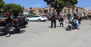 Motosiklet Festivali İçin Midilli Adasına Geçtiler