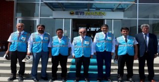 Vali Çakacak, Eti Maden Kırka Bor İşletmesini Ziyaret Etti