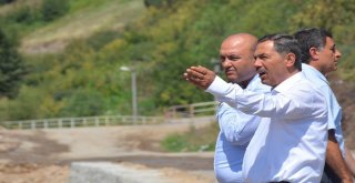 Başkan Uysal, Sakindere Projesini İnceledi