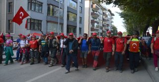 Kastamonuda 105 Kilometrelik Atatürk Ve İstiklal Yolu Yürüyüşü Sona Erdi