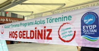 Ücretsiz Kanser Tarama Tırı Eyüpsultan Meydanında