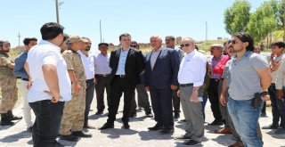 Kaymakam Vardar, Çalışmaları Denetledi