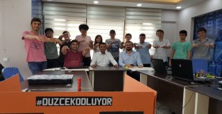 (Özel) Lise Öğrencileri Kodlama Eğitiminde Çamaşır Makinesi Programı Yazdı