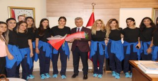 Sporculardan Başkan Arıcana Ziyaret