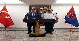 Başkan Dündardan Tuğgeneral Saraça Ziyaret