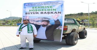 Hacdan Dönen İl Başkanına Sürpriz Karşılama