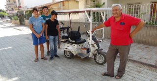 Japonlardan Gördü Bin Liraya Güneş Panelli Bisiklet İcat Etti