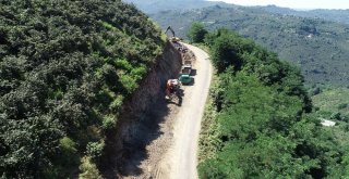 Ordu-Kabadüz Karayolu Çalışmaları Sürüyor