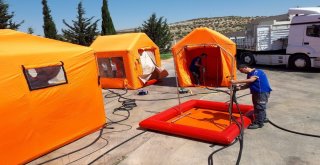 Afaddan Sınırda Kimyasal Saldırıya Karşı Önlem