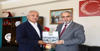 Diyanet İşleri Başkan Yardımcısı İşliyenden Başkan Başsoya Ziyaret