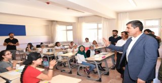 Başkan Asyadan Tügvanın Yaz Kurslarına Ziyaret