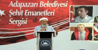 Şehitlerin Kıyafetleri Sakaryada Sergilendi