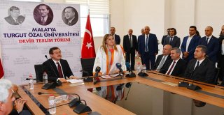 Turgut Özal Üniversitesinde Devir-Teslim Töreni
