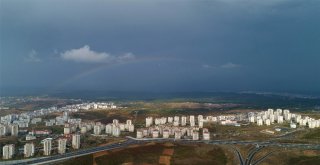 Gökkuşağının Eşsiz Manzarası Havadan Görüntülendi