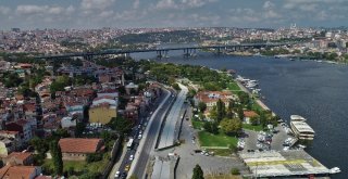 (Özel) Eminönü Alibeyköy Tramvay Hattı İnşaatında  Son Durum Havadan Görüntülendi