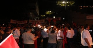 İstanbulda Taksicilerden Abd Başkonsolosluğu Önünde Protesto