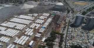 Sultangazideki Kurban Satış Ve Kesim Alanı Doldu Taştı