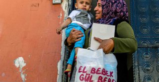El Bebek Gül Bebek Paketleri Mersin'i Gülümsetiyor