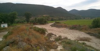 Tosyada Şiddetli Yağmur Sonrası Köy Yolları Kapandı