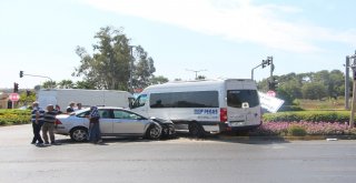 Kimsenin Burnunun Kanamadığı Kazada Tartışmayı Sabırlı Polis Bitirdi