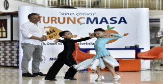 Başkan Uysal, Dansın Minik Şampiyonlarını Ağırladı