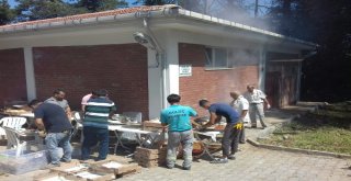 Gülüç Belediyesi Mezarlıklarda Kuran-I Kerim Okuttu