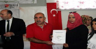 Tameb Projesi Kapsamında Suriyeliler Sertifikalarını Aldı