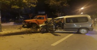 Başkentte Trafik Kazası: 1 Yaralı