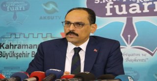 Cumhurbaşkanlığı Sözcüsü Kalın, Kahramanmaraşta Kitap Fuarını Ziyaret Etti