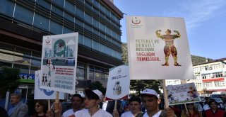 Dünya Yürüyüş Günü Gümüşhanede Kutlandı