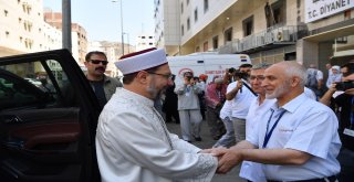 Diyanet İşleri Başkanı Erbaştan Mekkede Hasta Ziyareti