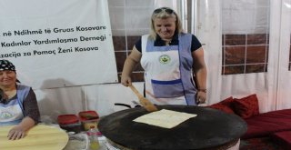 Kosovalı Kadınlarından Gözleme Çadırı Projesi