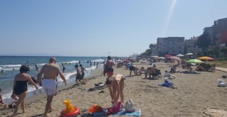 (Özel) Kurban Bayramında Sahiller Doldu Taştı