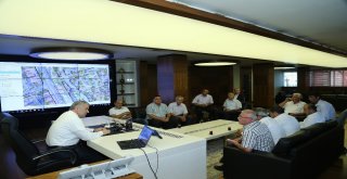 Yahyalılı Muhtarlar Başkan Çeliki Ziyaret Etti