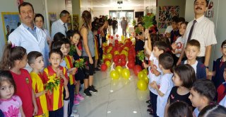 Evkur Yeni Malatyasporlu Futbolcular Öğrencilerle Bir Araya Geldi