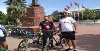 Siverekli Bisikletçiler Kalp Sağlığı İçin Pedal Çevirdi