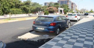 Adıyamanda Fıkra Gibi Asfaltlama