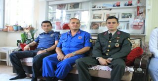 Osmaneli Protokolünden Şehit Ailelerine Ziyaret