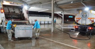 Haliliye Belediyesi Kurban Kesim Yerlerini Titizlikle Temizledi