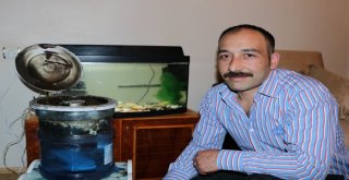 Sıcaktan Bunaldı, Damacanadan Klima Yaptı