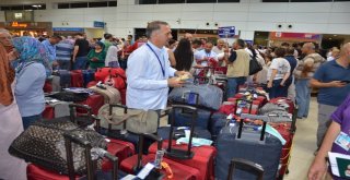 Antalyada Hacılar, Kutsal Topraklara Uğurlandı