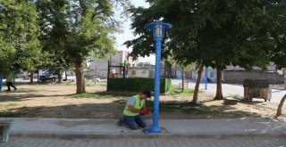 Turgutluda Parklar Artık Daha Da Renkli