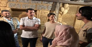 Beşar Esad, Şamda Bir Tüneli İnceledi