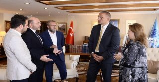 Başkan Çetinbaş  Ve Milletvekillerinden Kültür Ve Turizm Bakanı Ersoya Ziyaret