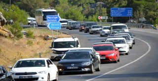 Tatilcilerin Dönüş Yolu Çileye Dönüştü