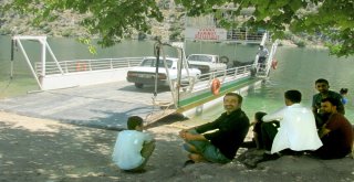 Fırat Nehrinde Feribot Taşımacılığına İlgi