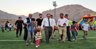 Başkan Vekili Epcim, Şişme Oyun Parkını Ziyaret Etti