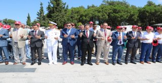 Geliboluda Şehitler Abidesinde Tören Düzenlendi